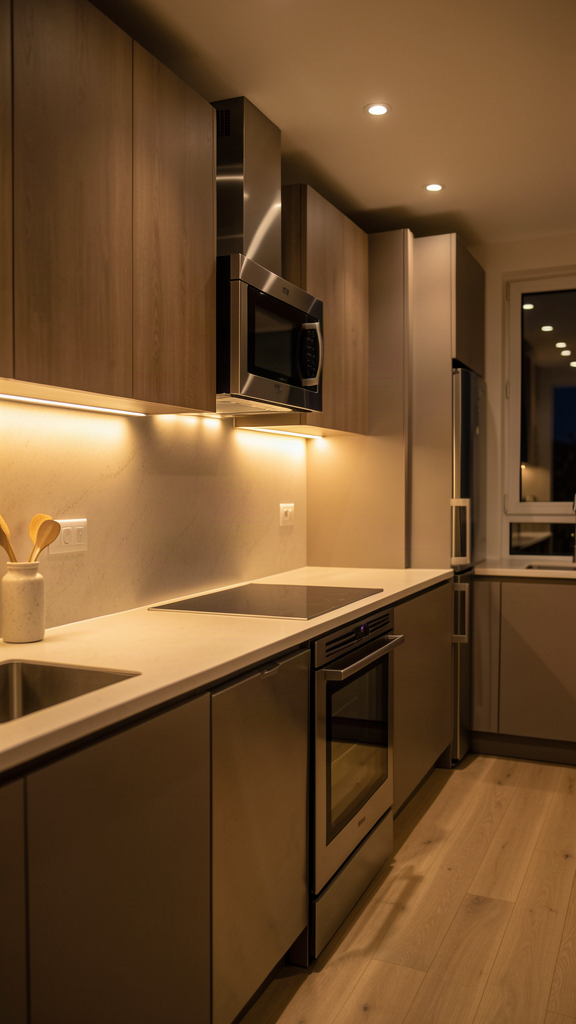 Smart kitchen lighting